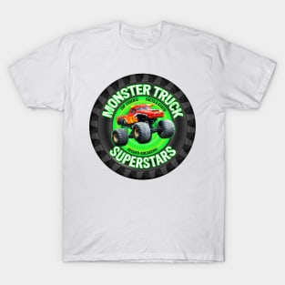 Truck Tire of Monster T-Shirt
